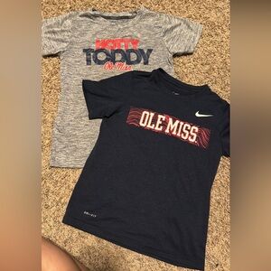 Ole Miss tshirts youth small
